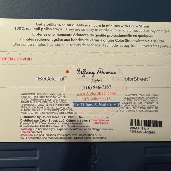 Color Street Wrap It Up - Picture 2 of 2